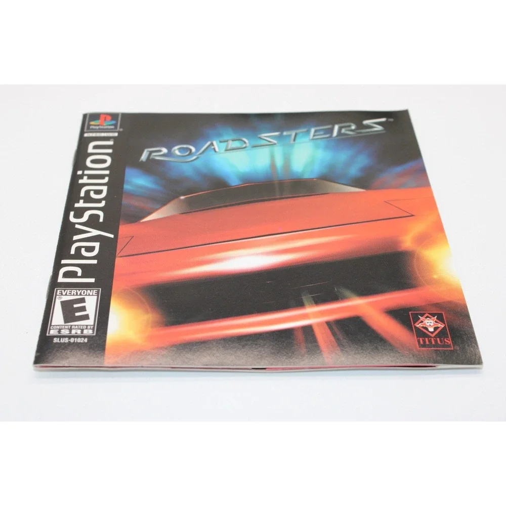 PS1 Roadsters (Sony PlayStation 1, 2000) Complete w/ Manual + Reg